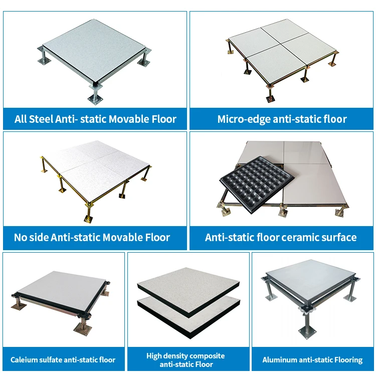 Wholesale Anti-Static Access Flooring Tile Steel Perforated Raised Floor
