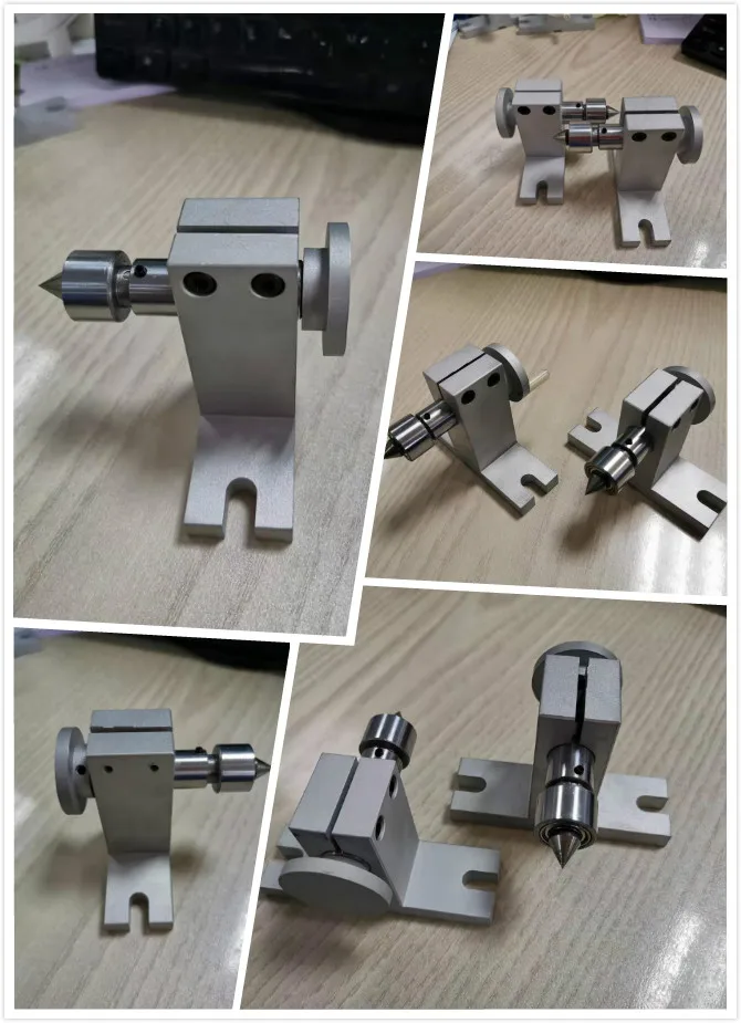 50/63/65 series CNC engraving machine four-jaw chuck rotation axis for CNC milling machine
