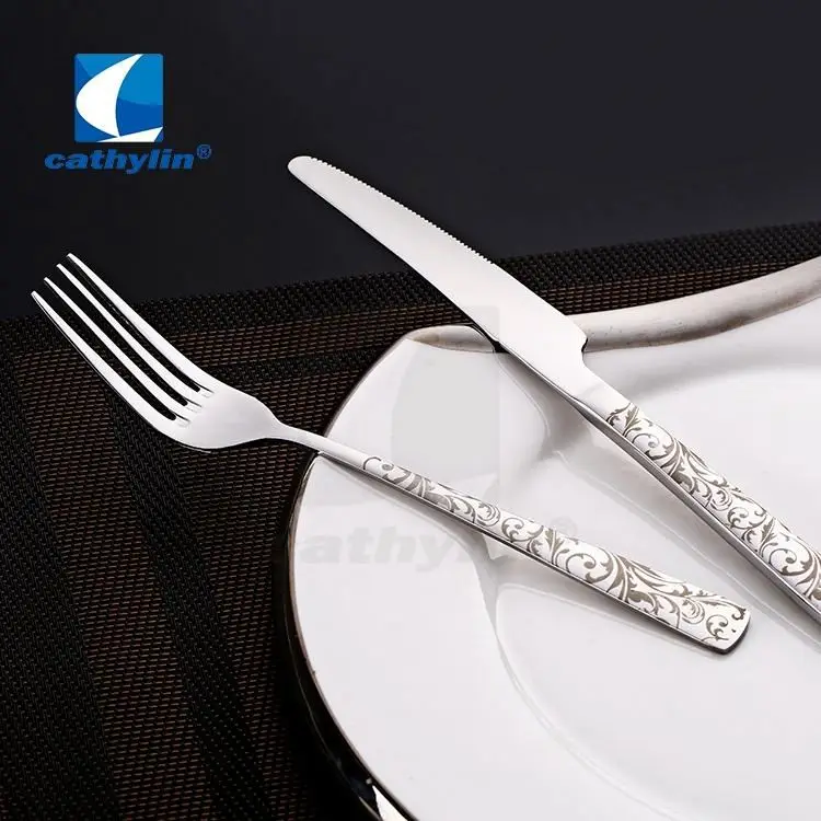Luxury types hotel silverware cutlery, japan stainless steel flatware