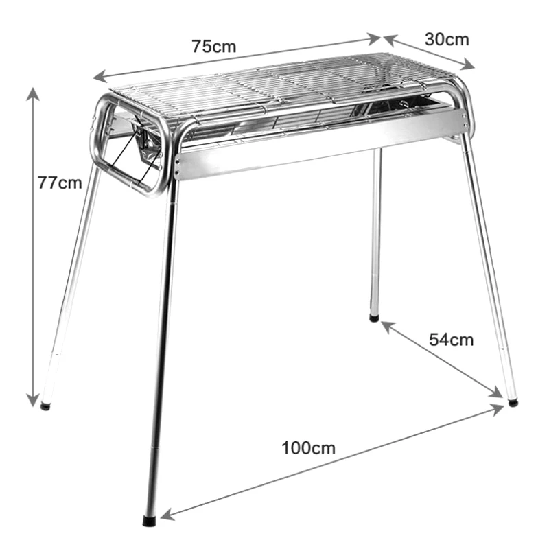 outdoor bbq grill table stainless air portable cast iron charcoal grill