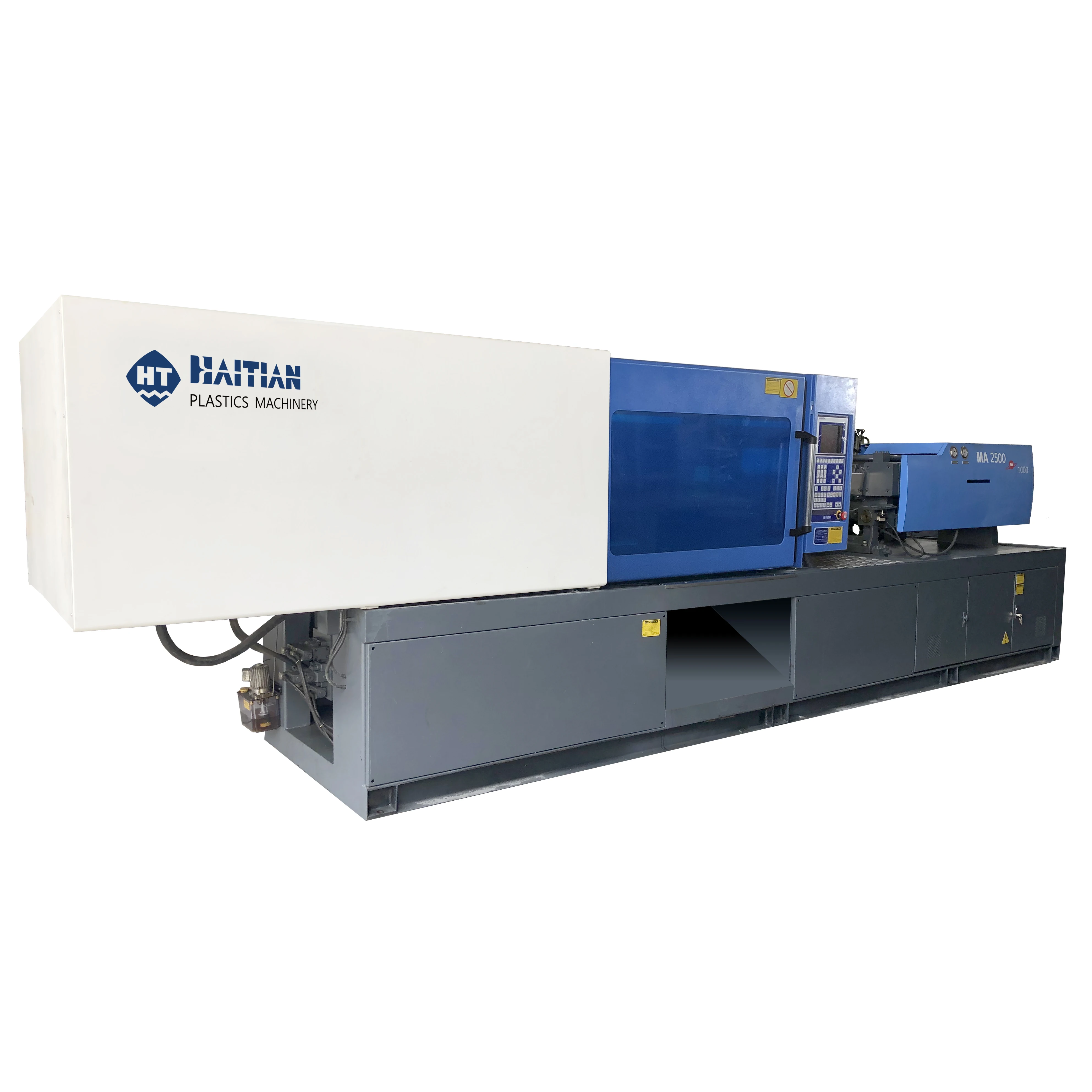 used 250 ton  injrction molding machine haitian MA2500 servo motor  used injection machine sale