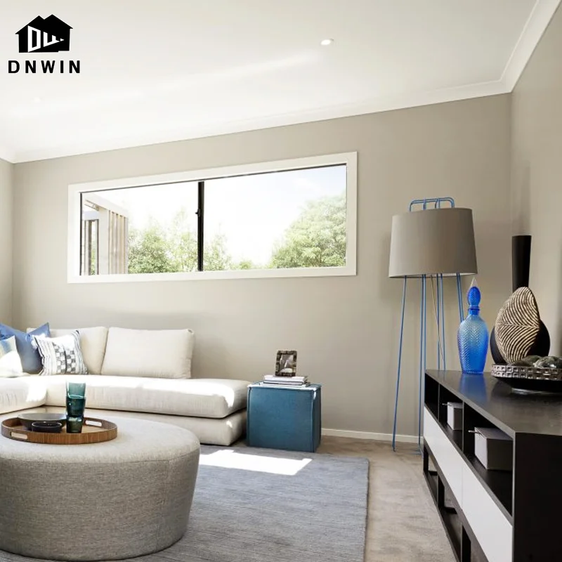 Modern design villa tempered glass aluminium soundproof high quality sliding window