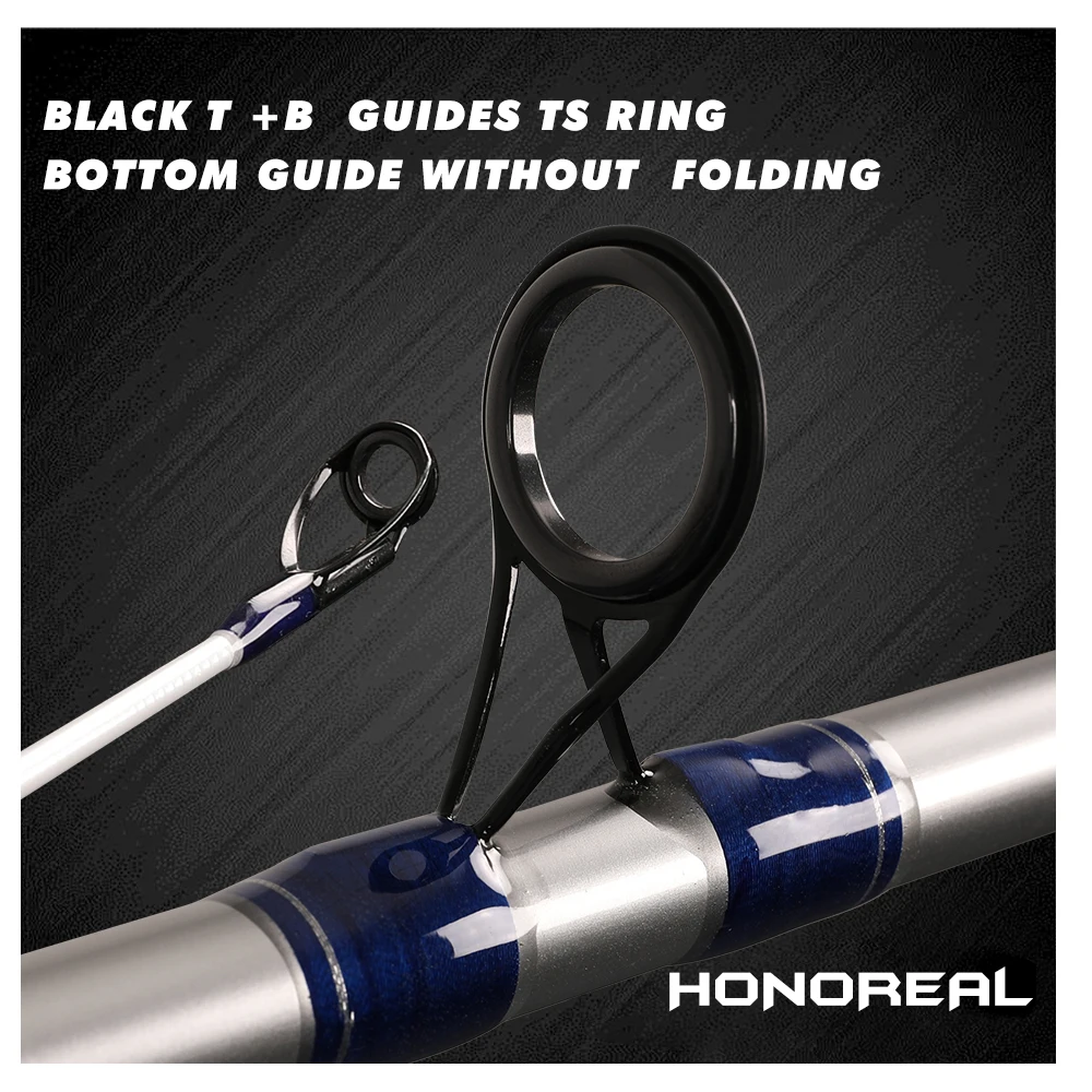 HONOREAL TRENDY SURF DPS reel seat best carbon long handle fishing rods casting 4.5m