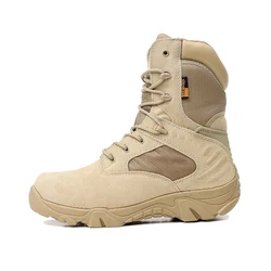 Мужские тактические ботинки для пеших прогулок, охоты, скалолазания, армейские военные ботинки