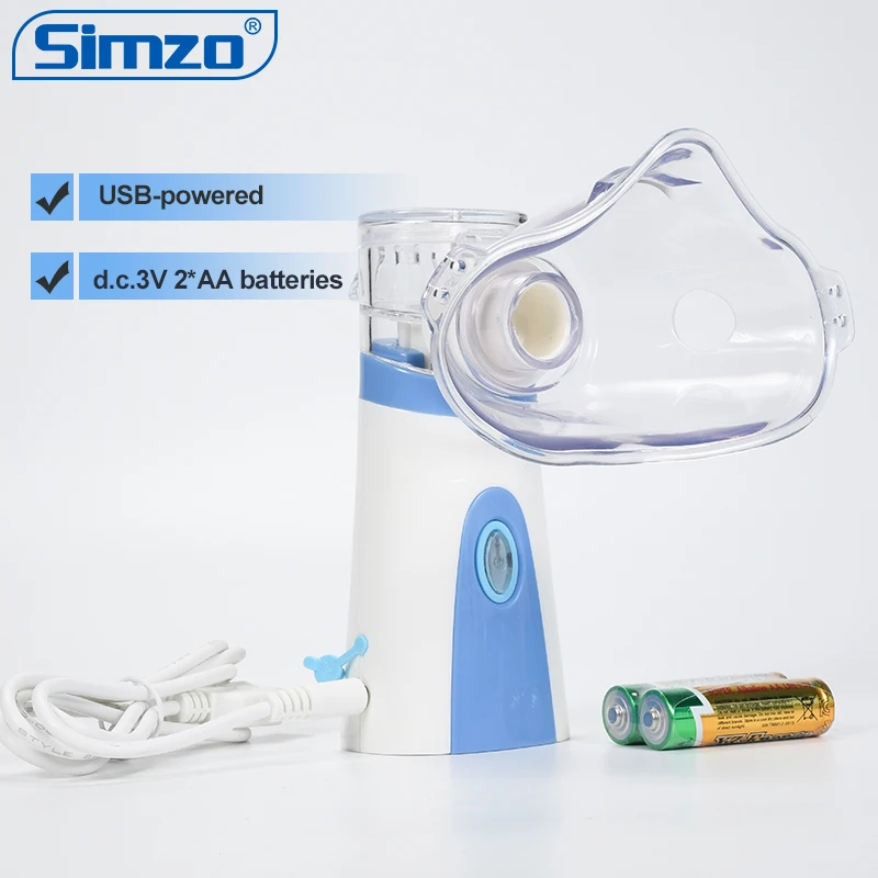 
Mini Ultrasonic Nebulizer Atomizer Inhaler Rechargeable Handhead Mesh Nebulizer For Children Asthma Health Care 