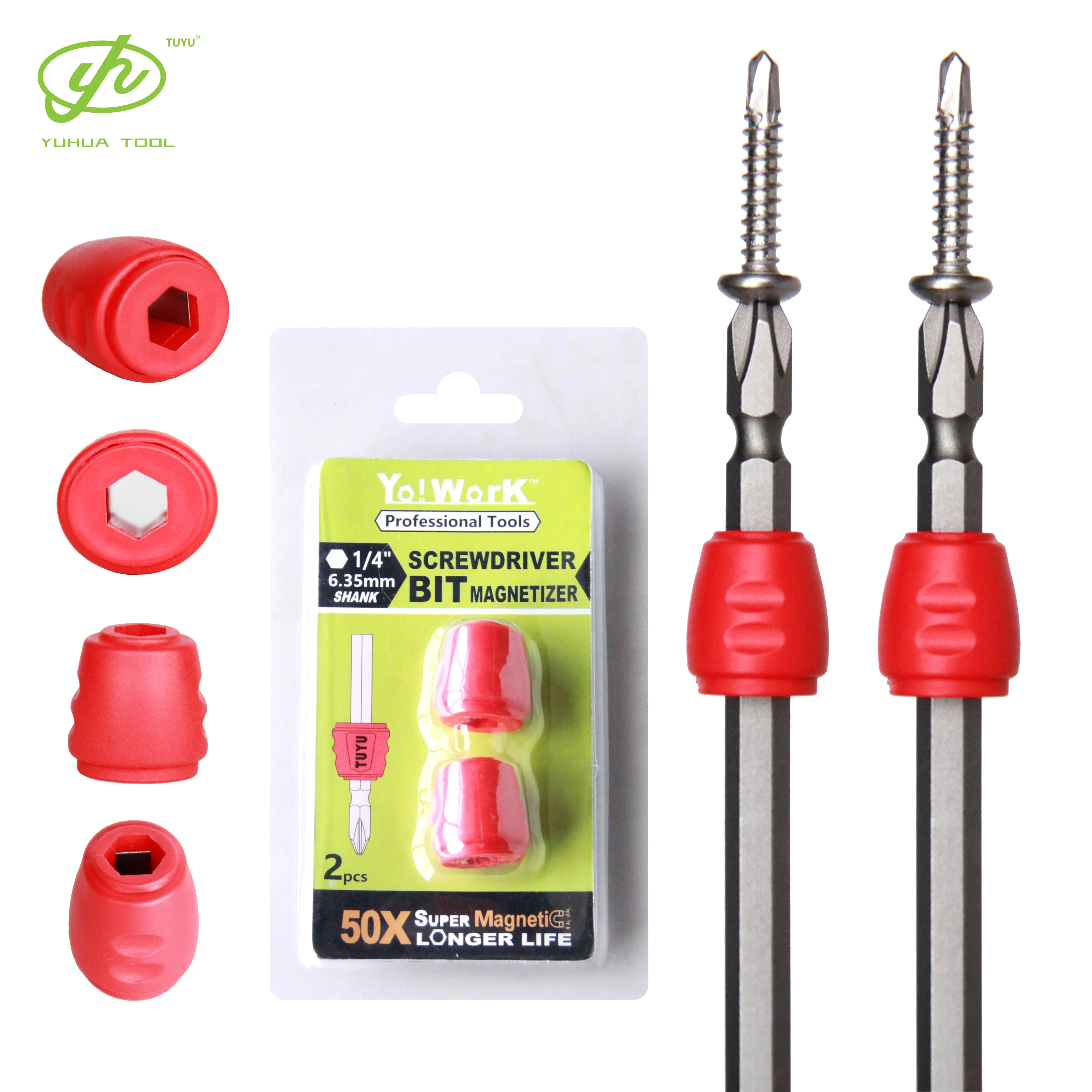 Strong Magnet ABS Plastic Magnetic Materials Impact Torx Screwdriver Bits Universal Use Magnetizer