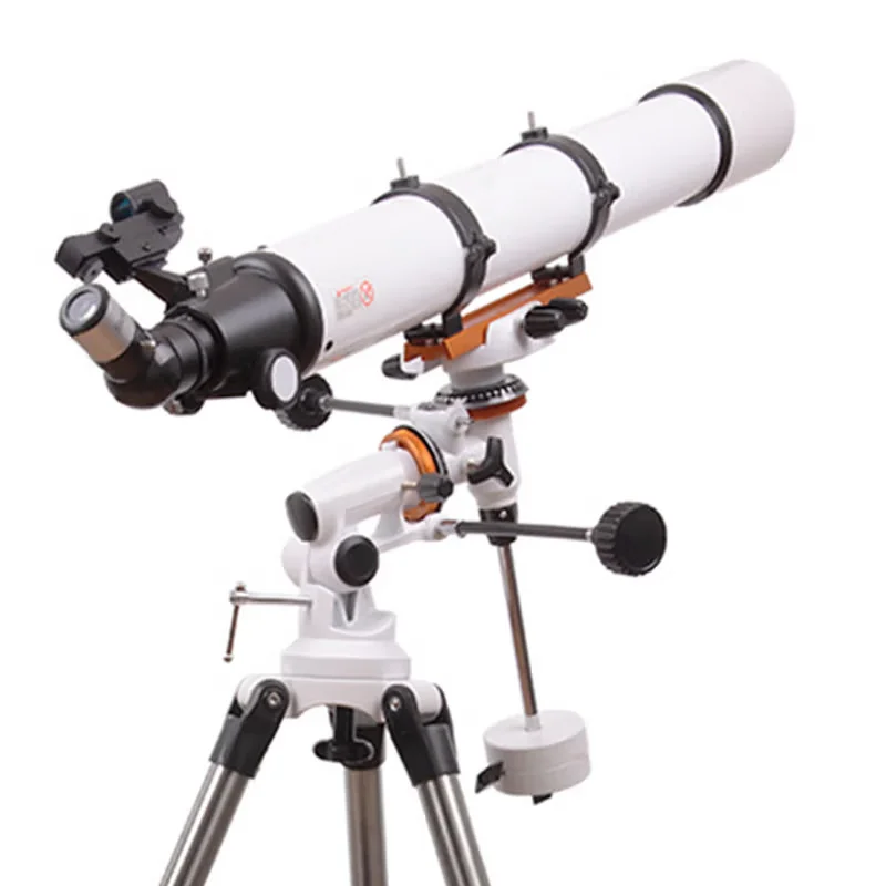 Factory Direct Student and Kids 80AZ Astronomical Telescope 80900 with Tripod for Education and Explorer Teaching