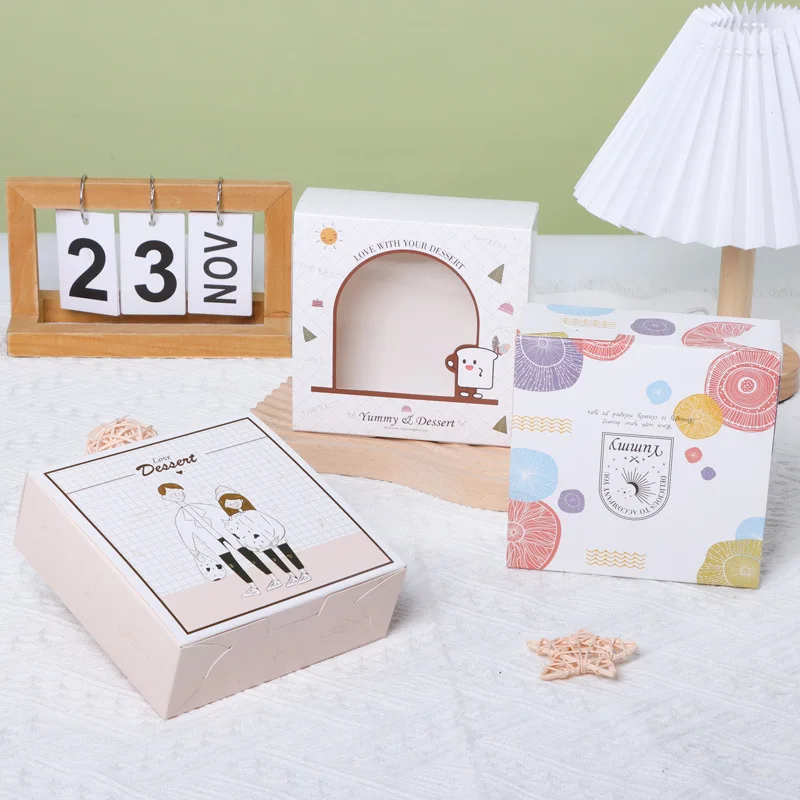 square wedding peanut brittle empty milk individual lacquer candy bar boxes 2023 plastic biodegradable container