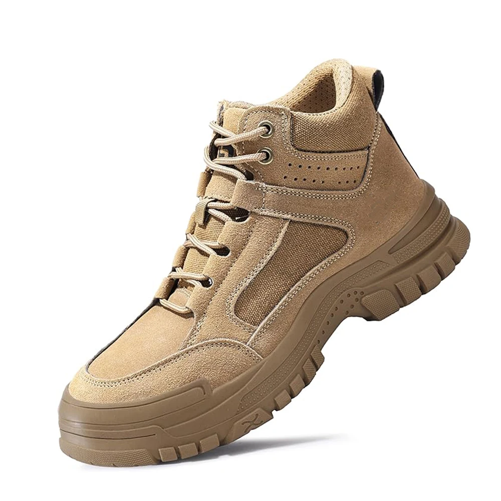 safety shoes high cut comfortable neoprene metatarsal safety toe wellington work boot