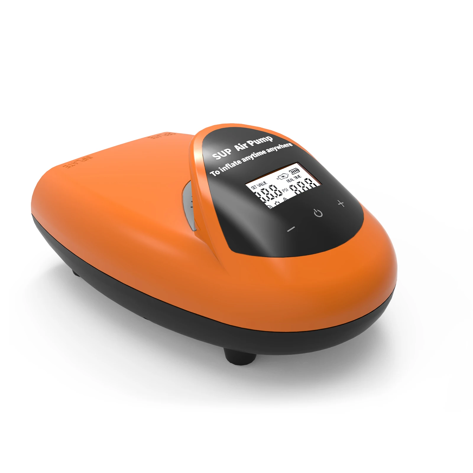 Новейший электрический воздушный насос SUP с батареей 7500 мАч, 12 В постоянного тока, 20psi, беспроводной электрический насос SUP Board двойного действия