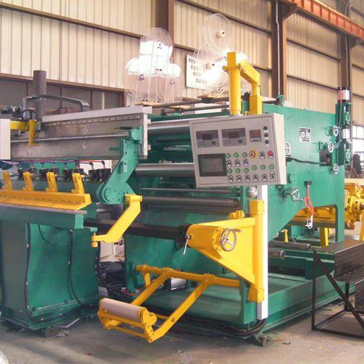 
copper al high quality double layers foil winding machine 