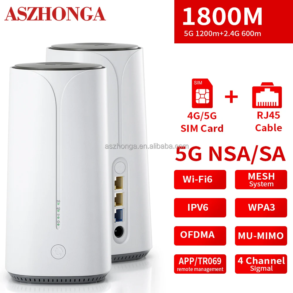 4G 5G CPE Pro LTE модем Оригинальный разблокированный FDD VPN беспроводной 2 WIFI6 WIFI5 WIFI сетка