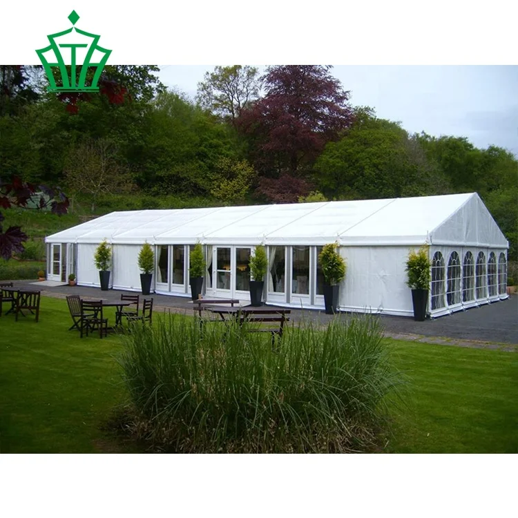 Factory Direct Sale 15x35m 350-400 seats Wedding Party tent house tents for events outdoor