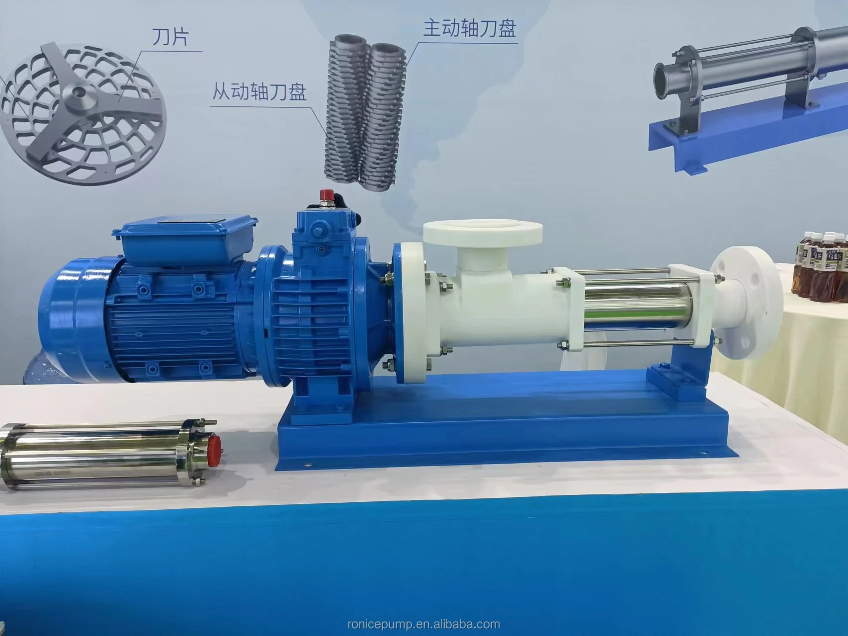 RoNice LP серии химический насос прогрессирующей полости для производства серной кислоты