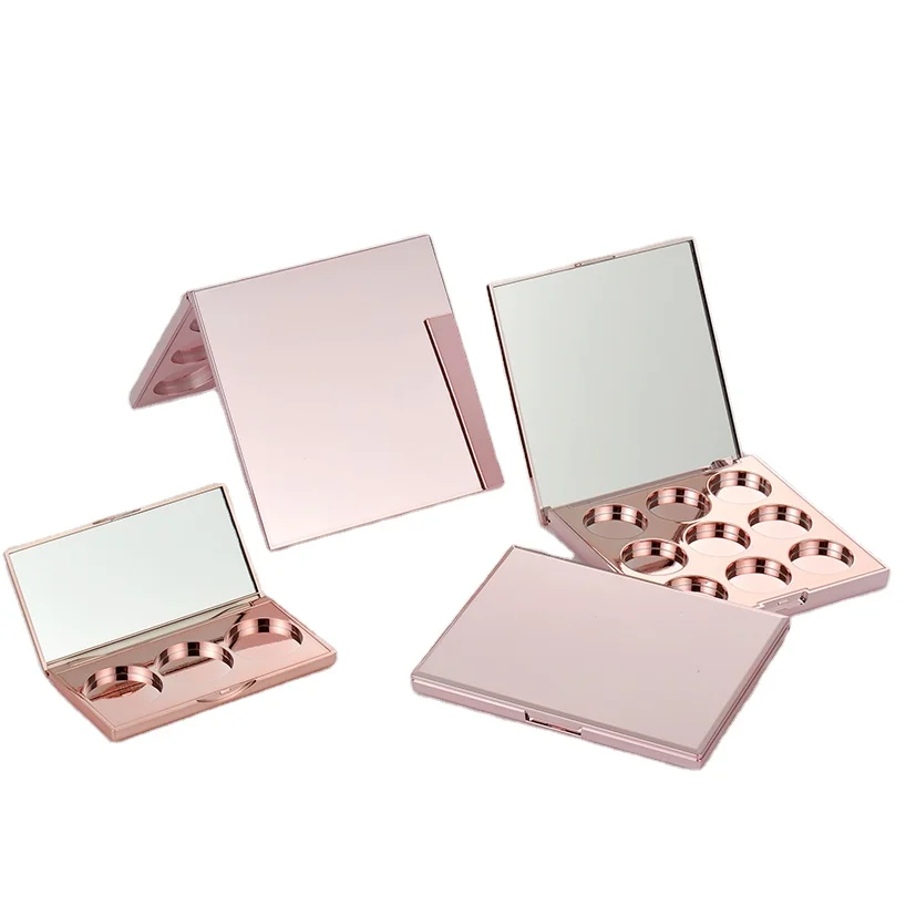 Custom Private Label Empty Makeup Cardboard Eyeshadow Palette Wholesale Empty Eyeshadow Case Packaging