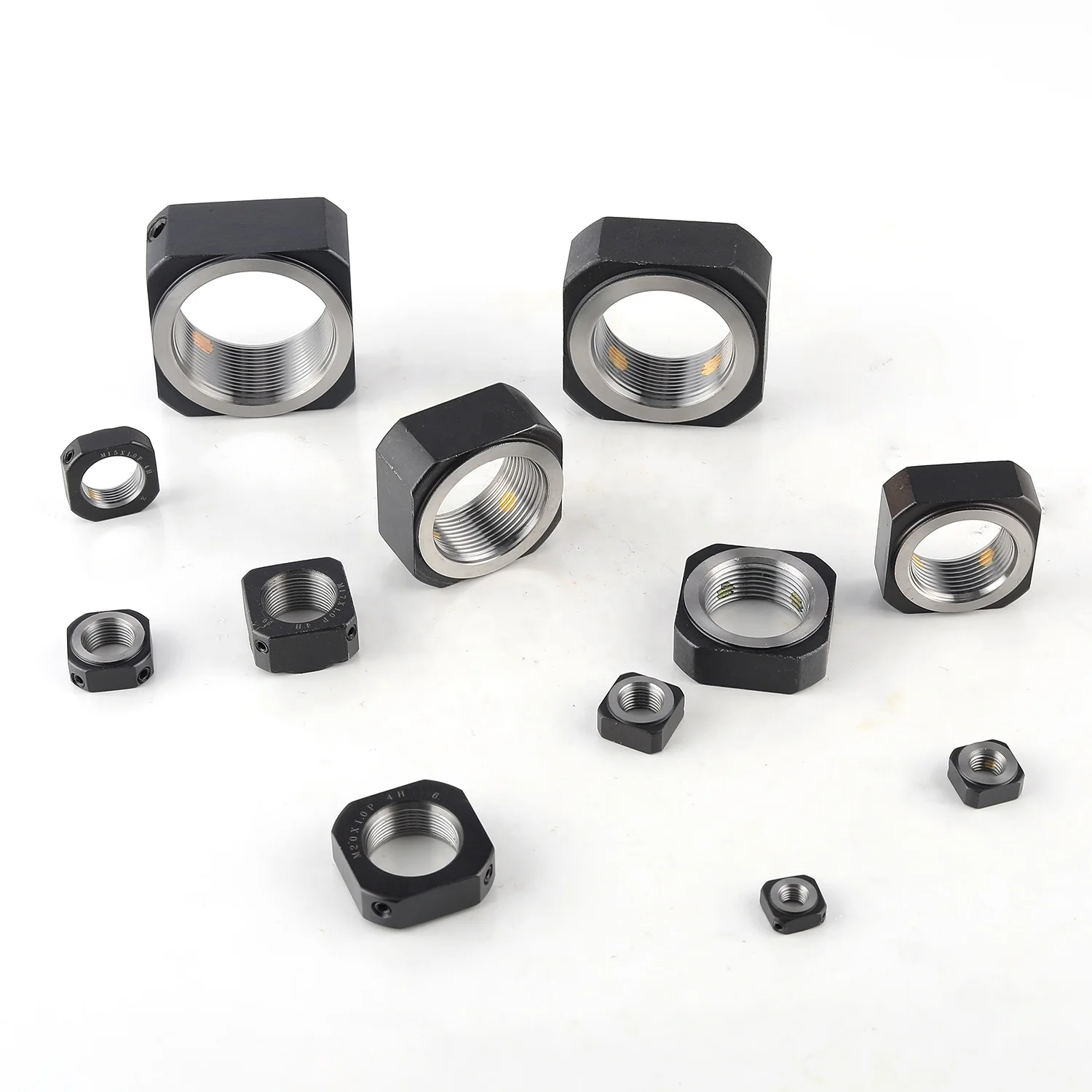 MINOW High Precision Ball Screw Special Support Fixed Installation Component Precision Square Bearing Lock Nut  OEM ODM