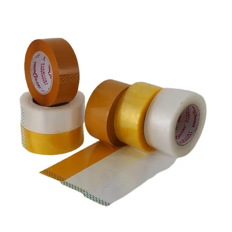 Free Sample Self Adhesive Bopp Parcel Packing Tape Scotched Packing Tape For Sealing Cartons