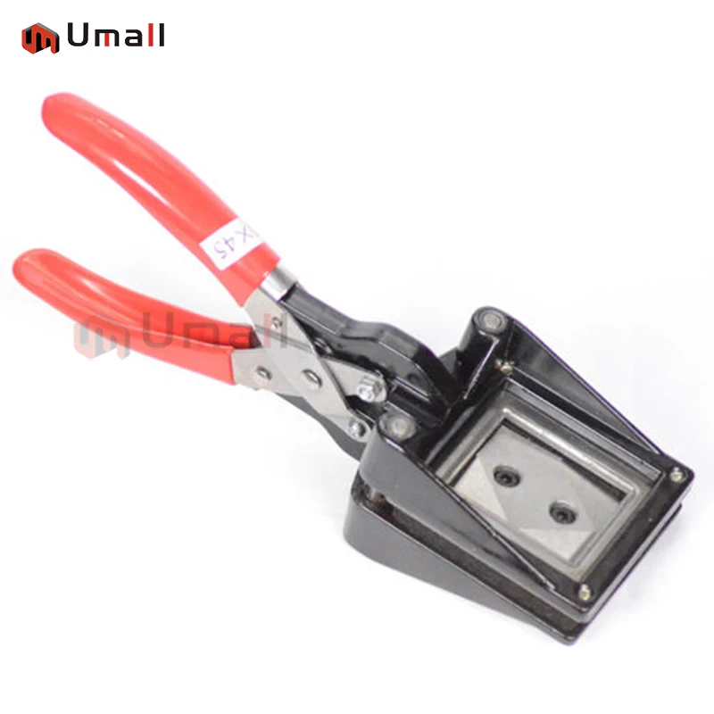 Factory Supply 35x45mm  50x50mm 2x2 inch E-003 Manual Guillotine Photo Die Paper Cutter