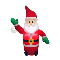 New Product 3ft Christmas inflatable homer santa inflatable, cheap outdoor christmas inflatables