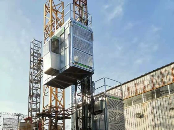 Building Hoist Electric With Competitive Price China SCC200 Elevator Lift for Construction Within Lifting Machinery