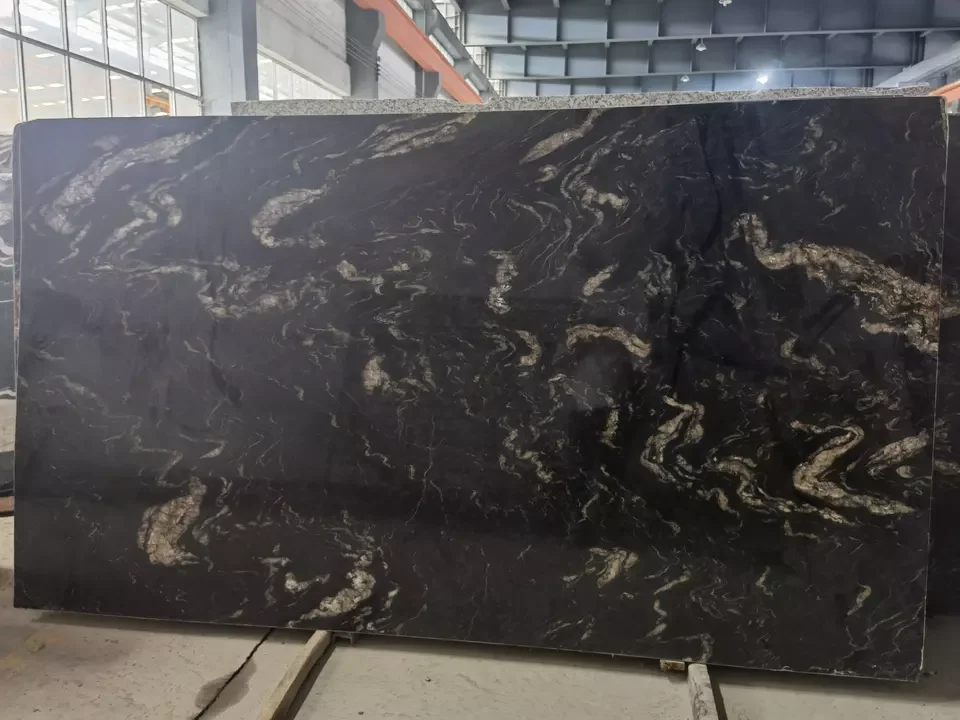 Wholesale Natural  Black Marble Gray Granite Floor