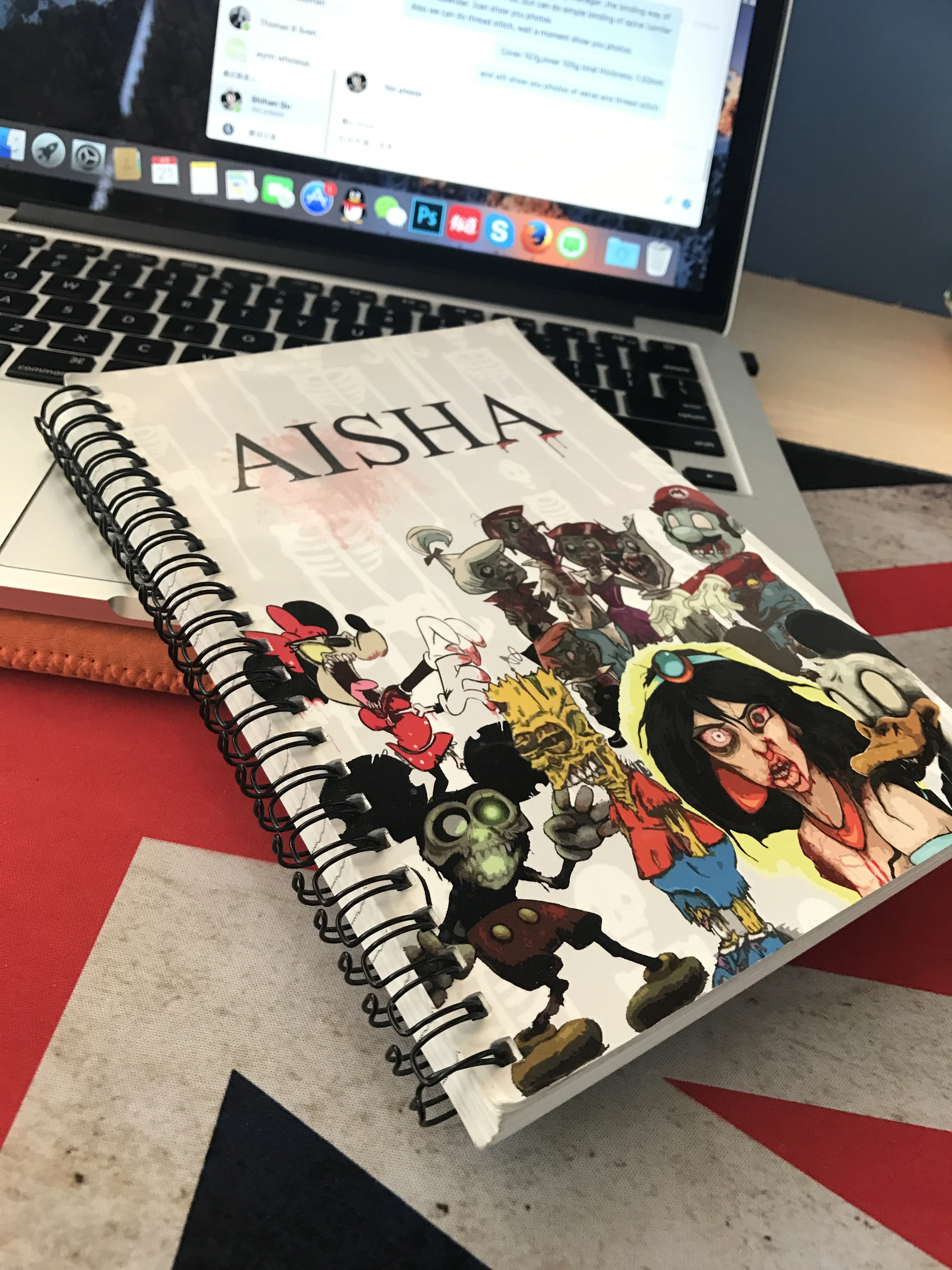 
2021 new style spiral notebook diary planner printing 