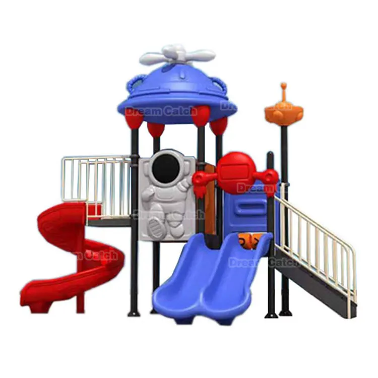 Wholesale Commercial Kids Small Plastic Slides Children Outdoor Playground for house