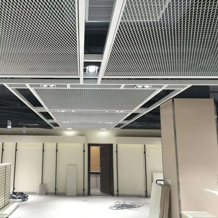 Hot Selling Customization Expandable Metal Mesh Suspended Ceiling Tiles