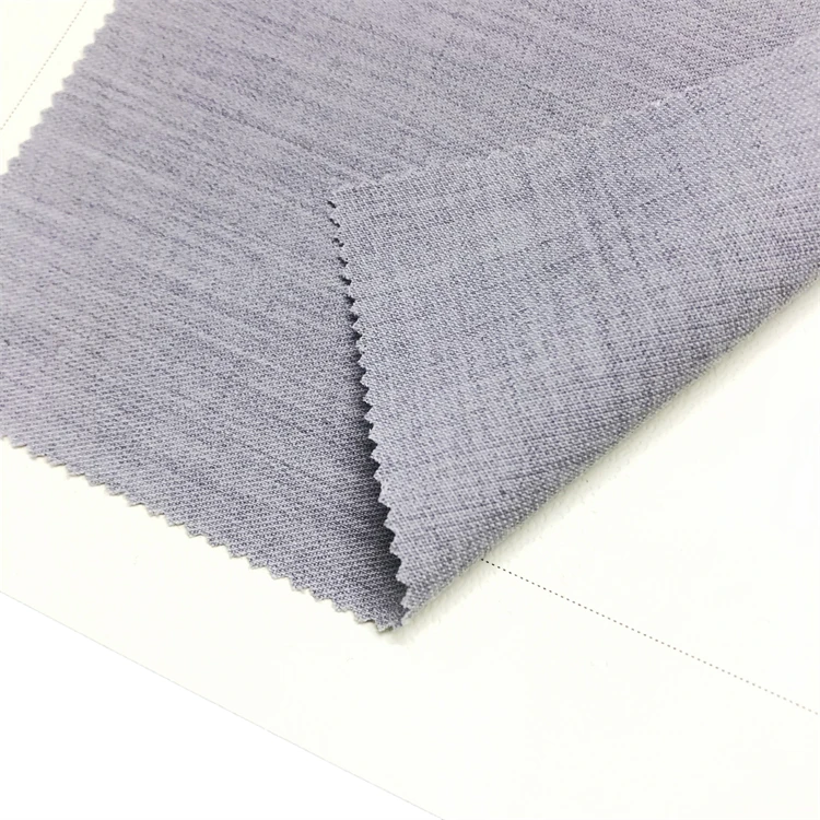 Wrinkle Resistant Multicolor solid tr polyester rayon spandex fabric for formal female suit