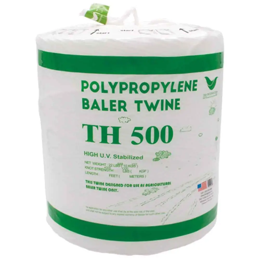 baler twine for high density balers where ultimate performance is required