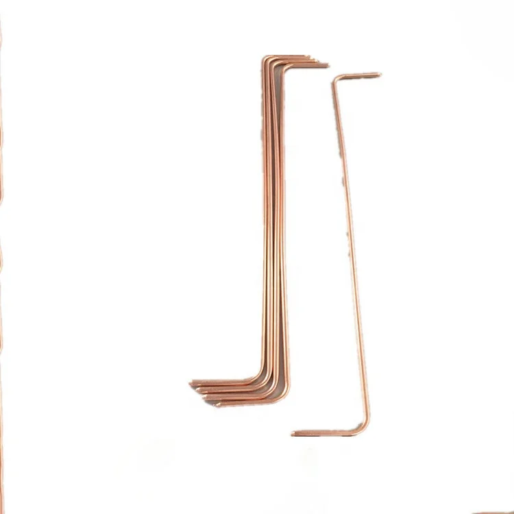 Diameter 6mm Length 80mm Sintered Copper Heat Pipe For Computer CPU