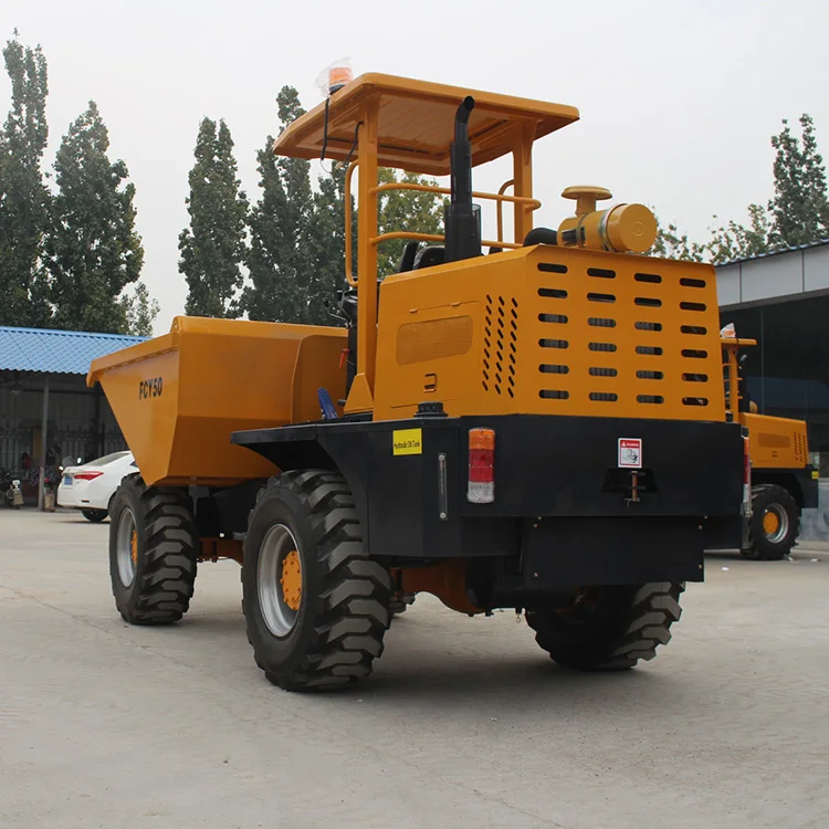 YISHAN MACHINE 5ton FCY50 4X4 hydraulic china small dump truck