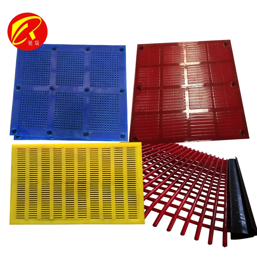 Alluvial Gold Washing Plant Mining Screen Mesh,Polyurethane Sieve Plate, Vibrating Mesh Sieve