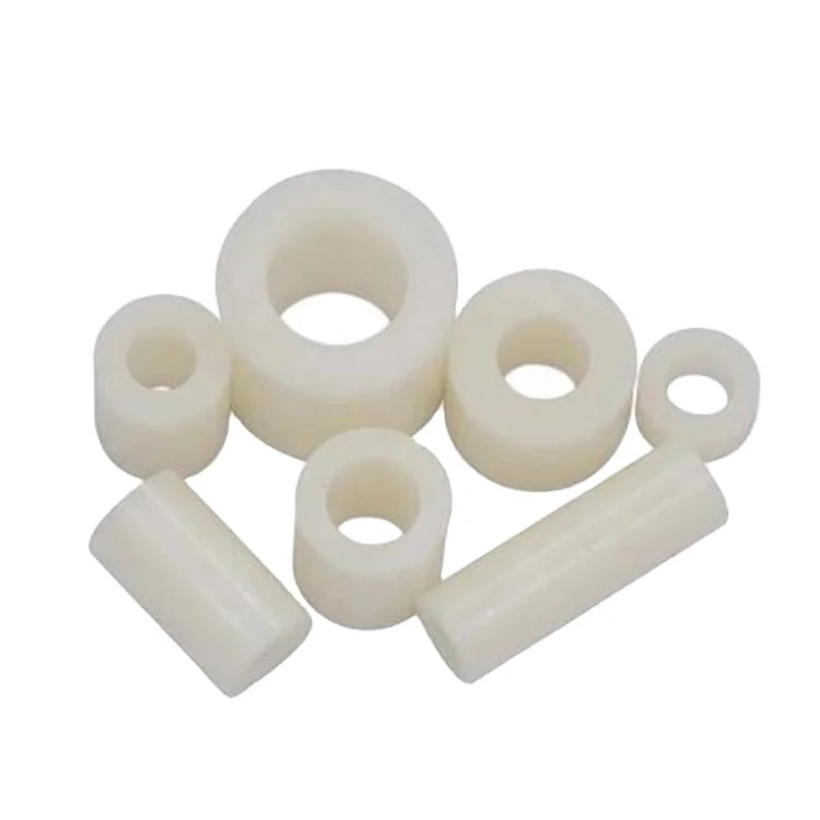 All size black white flat nylon rubber washer abs sleeve bushing