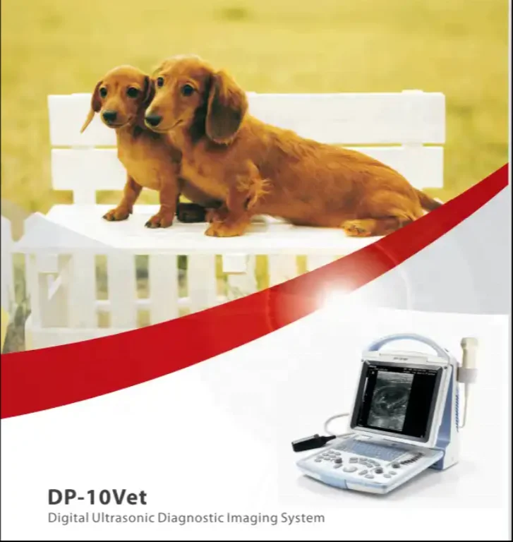 mindray dp10 vet black white ultrasound  veterinary use Ultrasonido with battery dp10 veterianary scanner