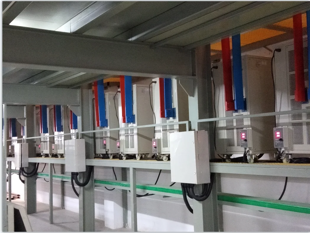 Full automatic rack type metal electroplating line rack galvanizing plating equipment zinc barrel plating plant