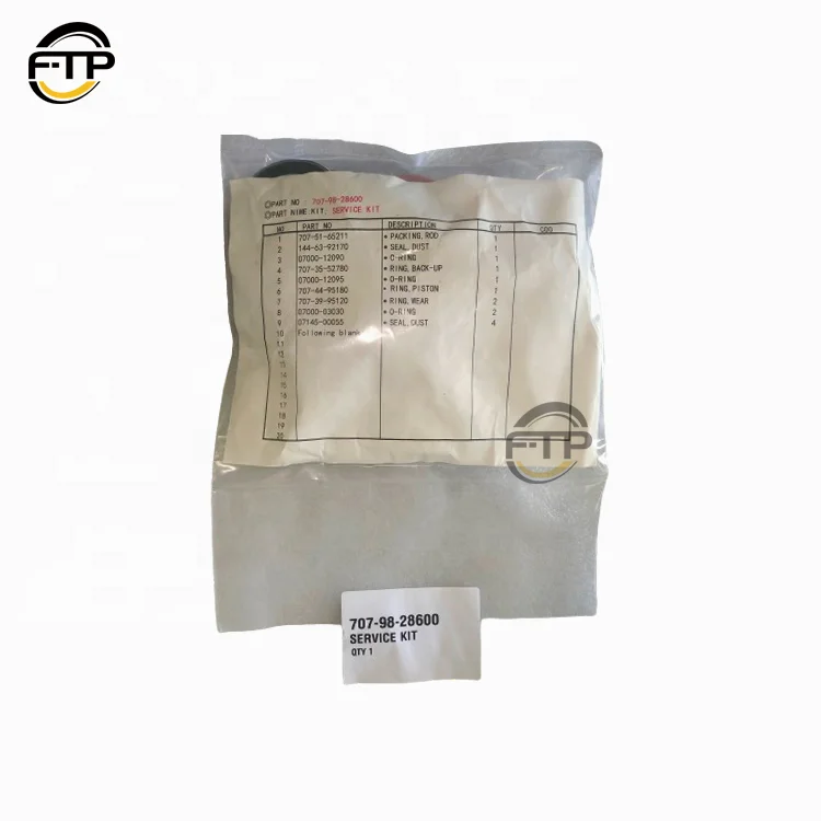 bulldozers d65px-12 d85ess-2 d60p-12 d65p-12 d65ex-12  lift cylinder service kit 707-98-28600