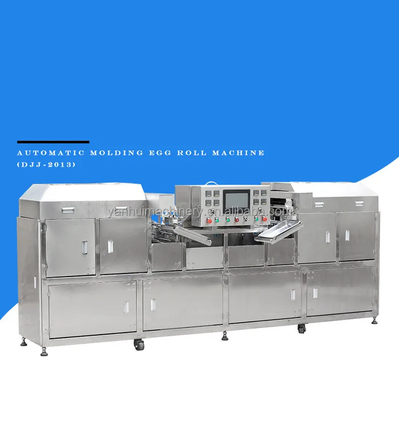 Time Saving Wafer Stick Making Machine / Egg Roll Rolling Machine / Sausage Egg Roll Machine