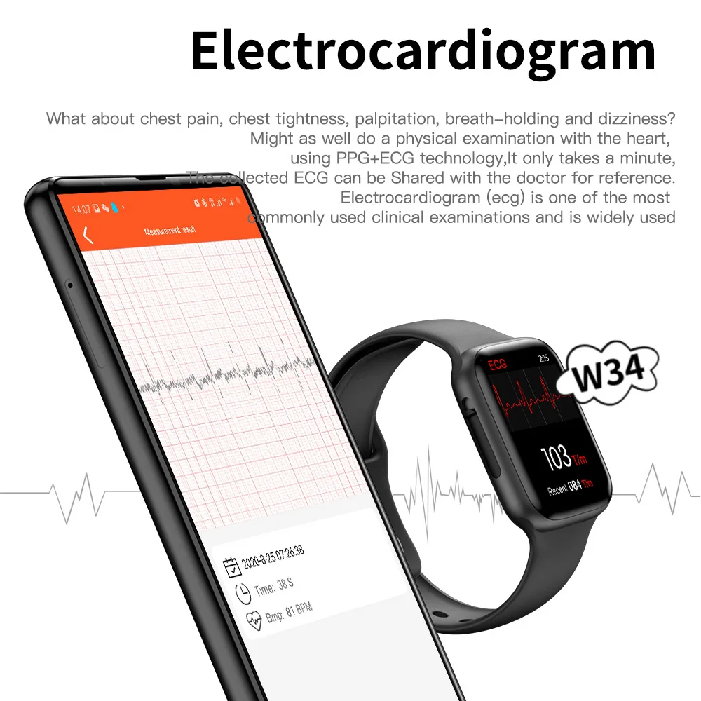 W34 Смарт-часы 2021 bt телефон iwo reloj inteligente bluetooth смарт-часы PK W46 W26 серии 6
