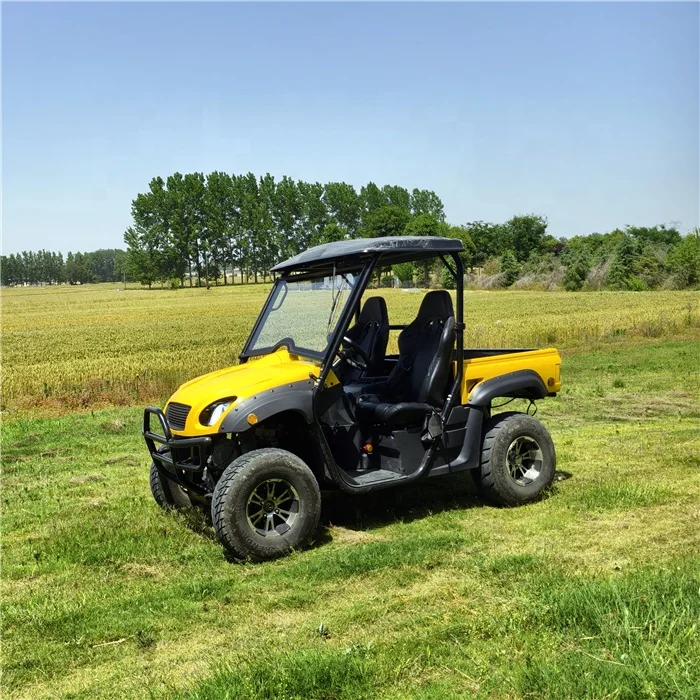 KINGWOO Manufacture Farm 10Kw 72V 4WD Utility Vehicle 4X4 Electric UTV For Adult