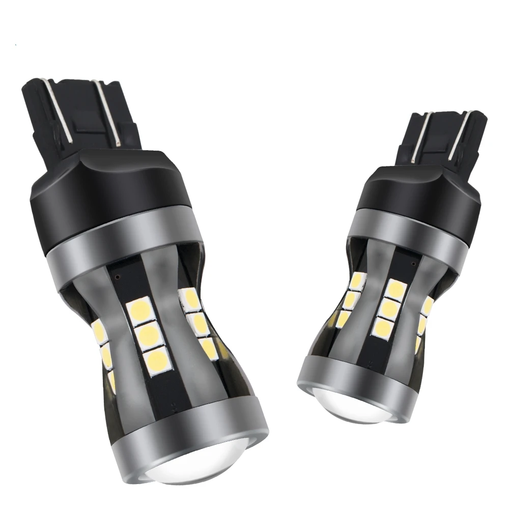 Super White 4.7W 541LM 7440 7443 T20 P21/5W Led 3030 21SMD Auto Brake Light Bulb Reverse Tail Lamp
