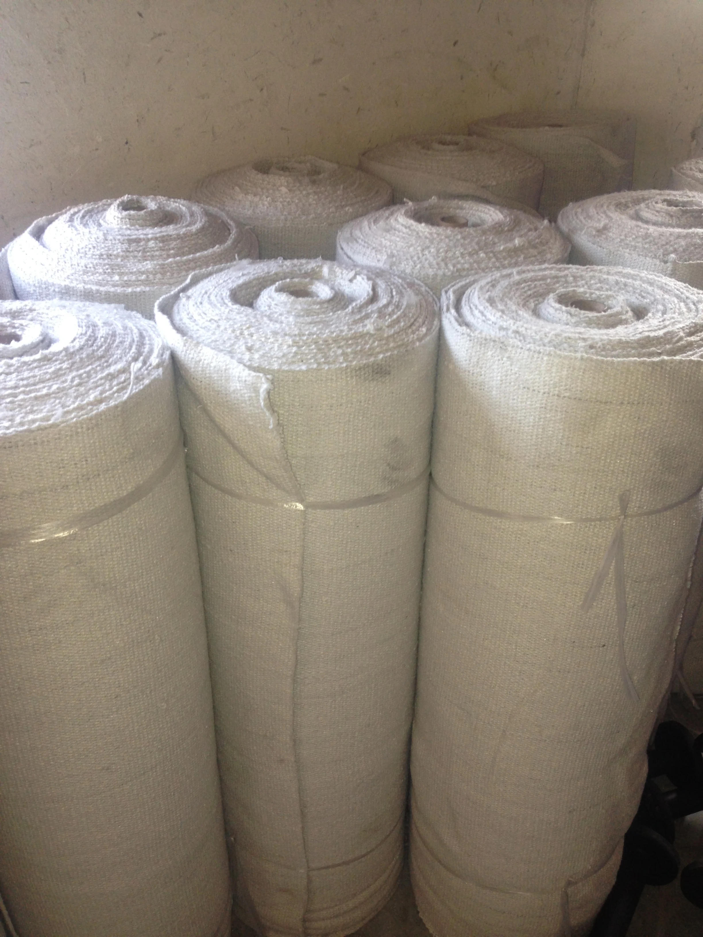 high temperature resistant Dust free Asbestos Cloth for heat insulating
