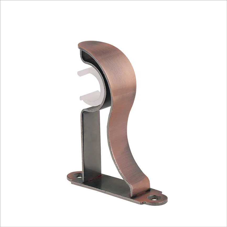 Haitian Hardware Curtain Rod Bracket Non drilling Curtain Rod Single Bracket Electric Curtain Rod