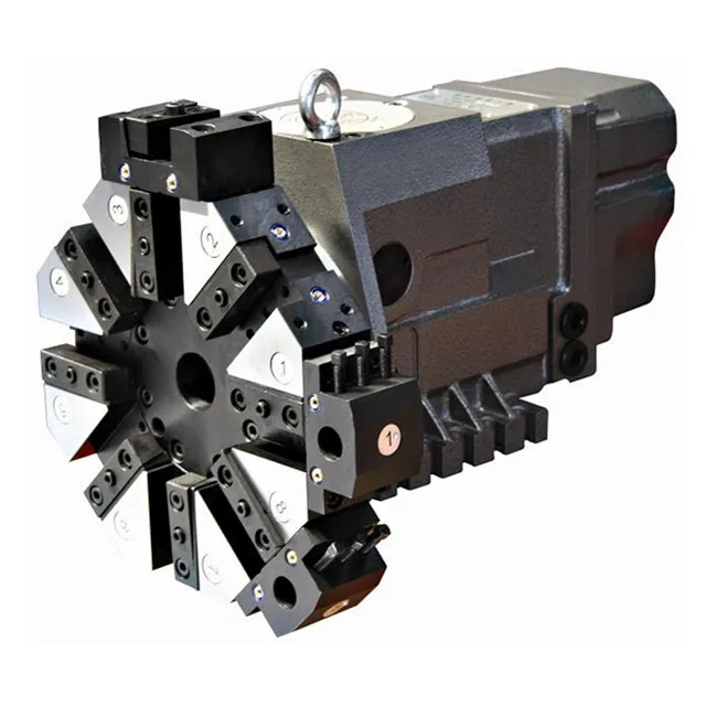 high stiffness horizontal NC tool Turret for Lathe  4/6/8/12 stations AK27 NC TURRET CNC tool post vertical tool turret