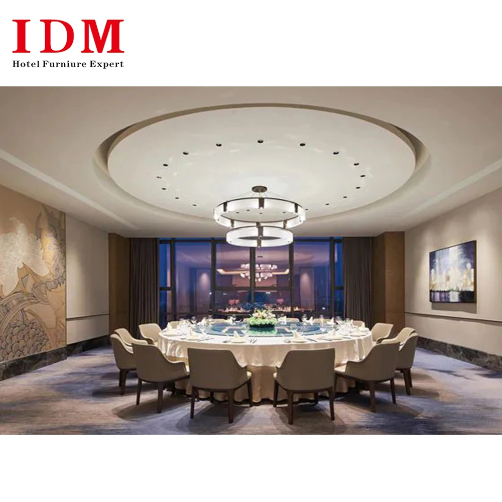 VIP Restaurant And Lounge Hotel Private Room Dining Furniture Set