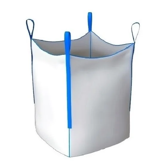 FIBC 2,0 - 3/4 Loops Custom Size 100% Virgin Polypropylene Flexible Intermediate Bulk Container For Packing Cement, Fertilizer