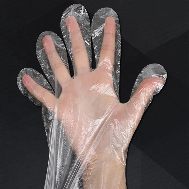 China Factory Disposable Plastic Gloves Manufacture PE Glove For Food Handing