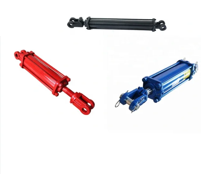 OEM High Pressure Hallite Seals Double Acting Tie Rod Hydraulic Cylinder Clevis Hydraulic Oil Cylinder for Truck