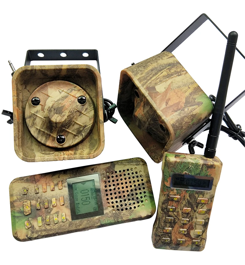 Remote control 500m and 50W loud Speakers hunting bird sound caller devices