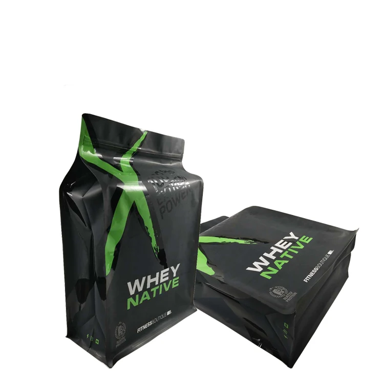 Оптовая продажа полиэтиленовые пакеты для упаковки пищевых продуктов с плоским дном 1 кг 2 5